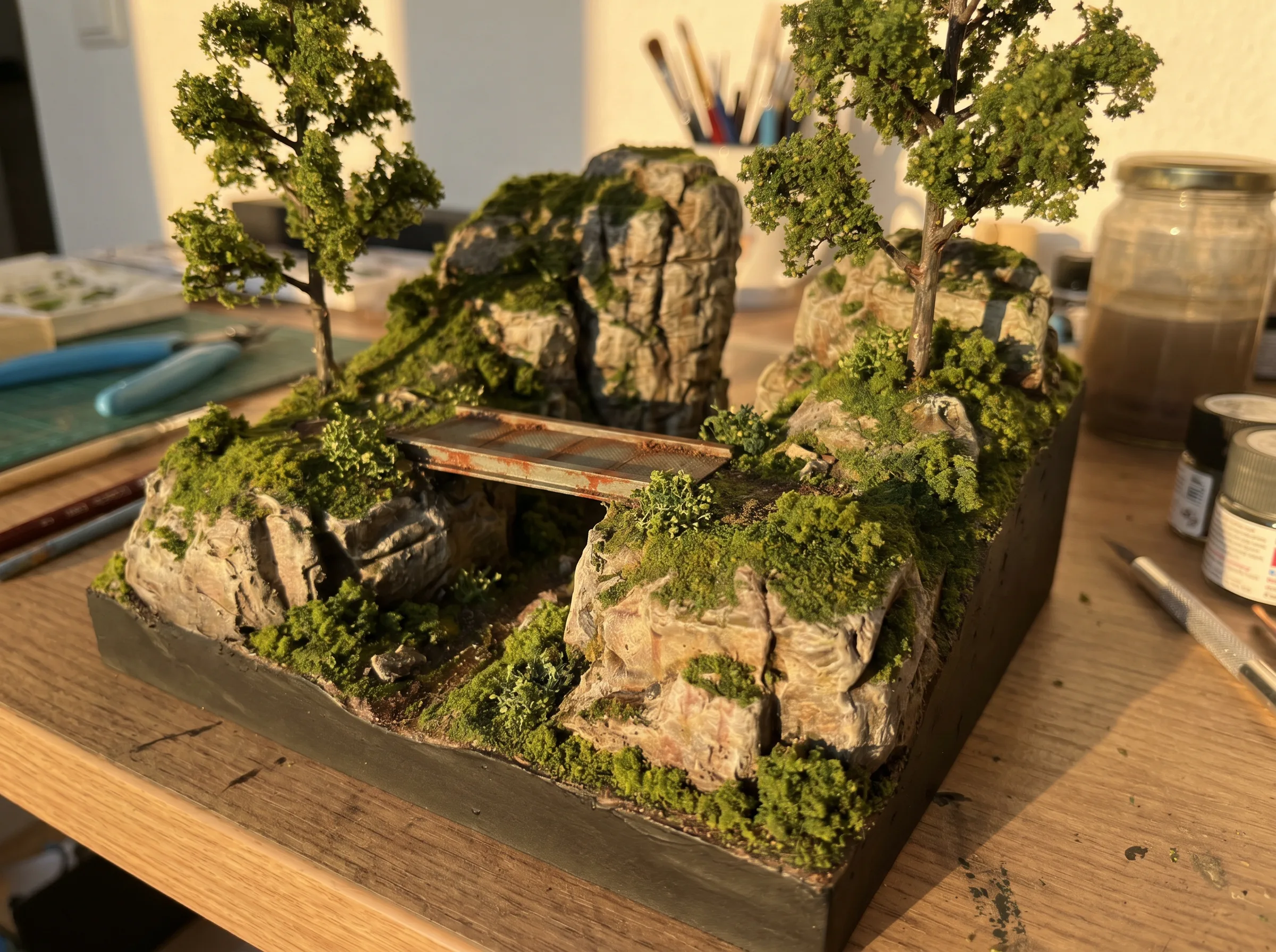 阶段5：最终植被‍覆盖与水景